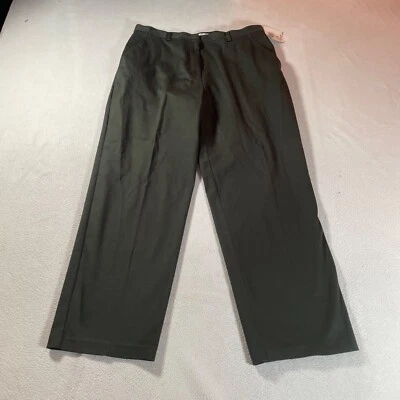 Madison & Max Pants Womens 18 Green Wide Leg Slacks Grandma Career Office 34x29 - Image 1 of 4