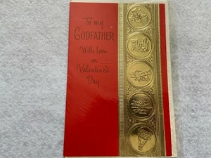 An meinen Paten mit Liebe zum Valentinstag unbenutzt Grußkarte - Bild 1 von 2