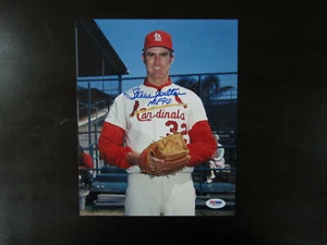 Steve Carlton Autograph Signed 8 x 10 Photo PSA/DNA St. Louis Cardinals - Picture 1 of 1