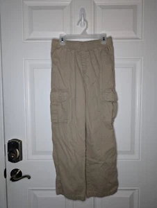 Children's Place Pants Khaki Elastic Pull On Adjustable Boy Size 12 Pockets - Picture 1 of 2