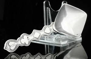 Sterling Silber Neuheit Löffel, Kartenanzüge, Diamantschale um 1920, The Merrill Shops - Bild 1 von 11