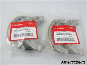 NOS BRAKE SHOE HONDA CF70 CHALY ST70 CT70 DAX Z50 Z50A // 2 PAIR - Picture 1 of 5