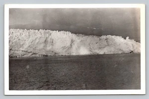 RPPC Columbia Glacier Prince William Sound Alaska VTG Unused Photo Postcard - Picture 1 of 2