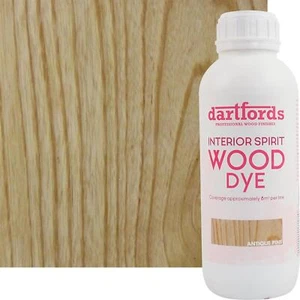 Botella de 1 litro de tinte para madera interior pino antiguo dartfords - Imagen 1 de 3