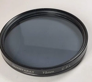 72mm Circular Polarizer CPL Glass Lens Filter P-CL 72 mm 72 PL-C Japan Quantaray - Picture 1 of 6