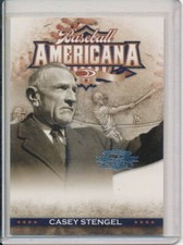CASEY STENGEL 2008 Donruss Threads Baseball Americana #/D 500 #BA-46