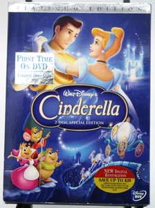 Disney Cinderella (DVD 2005 2-Disc Set Platinum Collection) Very good condition - Picture 1 of 22