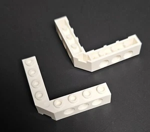 Lego 2 Piezas Técnica Blanca, Ladrillo 5 x 5 Ángulo Recto (1 x 4 - 1 x 4) 32555 - Imagen 1 de 2