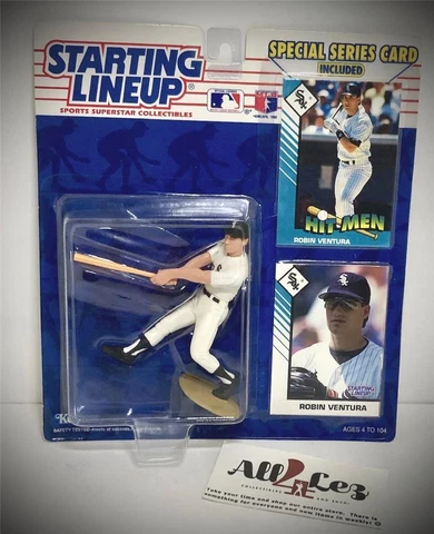 1993 CHICAGO WHITE SOX ROBIN VENTURA STARTING LINEUP w/ CARDS Cover