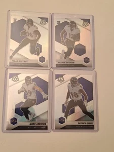 2021 Panini Mosaic Baltimore Ravens Prizm Silver (4) Card Lot All PRIZM - Picture 1 of 10