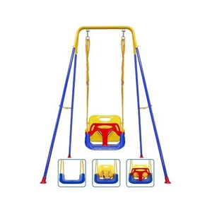 Toddler Swing, 3-in-1 Swing Sets for Backyard, Baby Swing Outdoor/Indoor, Tod... - Picture 1 of 7