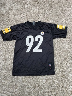 Pittsburgh Steelers 92 Harrison Jersey Juvenil L Foto 1 de 4