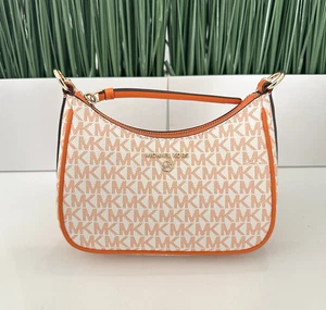 Bolso Bandolera Michael Kors Jet Set Charm Naranja Albaricoque Pequeño Bolso para Mujer - Imagen 1 de 7