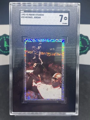 Pegatinas Panini Michael Jordan 1992-93 #20 MVP Foil HOF Chicago Bulls Foto 1 de 2