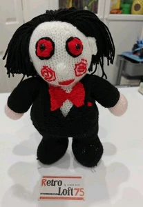 Handmade Crochet Billy The Puppet SAW Horror Film 12" Doll. Halloween. New. - Picture 1 of 9