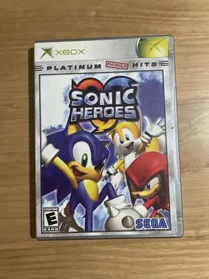 Sonic Heroes (Original Microsoft Xbox) Platinum Hits Complete CIB - Image 1 of 3