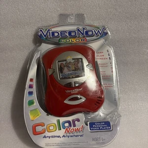 Video Now Color Personal Video Player Hasbro Factory Sealed Red - Picture 1 of 8