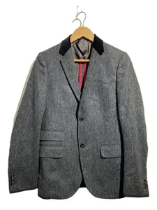 GUCCI Tailored Wool Jacket Gray Size 44 Slim Fit 318152 #EI ABA - Picture 1 of 5
