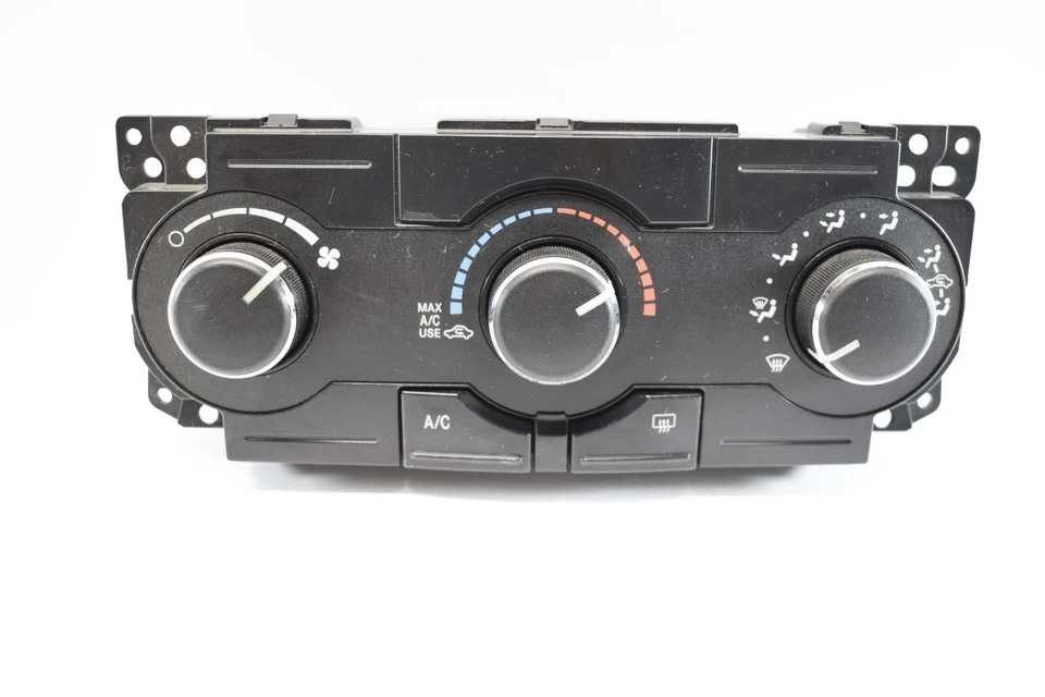 CHARGER 300 Climate Control Module Panel HVAC AC TEMPERATURE Switch P55111871AE - Image 1 of 4