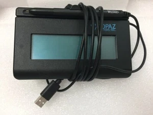 Topaz Signature Pad T-LBK462-BSB-R + Pen - Afbeelding 1 van 3