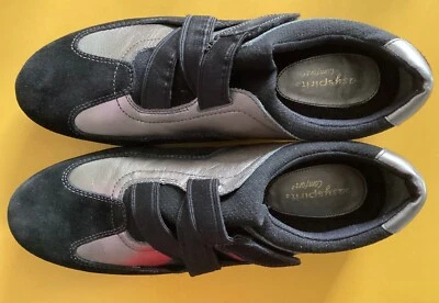 Easy Spirit красивый совершенно новый женщин кроссовки, esbjorn, олова комбо, кожа - Изображение 1 из 4