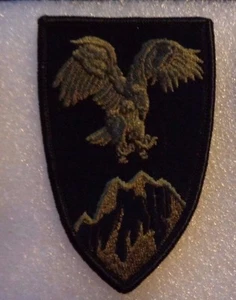 ARMY PATCH, COMBINED FORCES COMMAND-AFGHANISTAN, OD GREEN - Picture 1 of 1