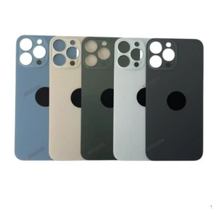 5 szt. 10 szt. Hurtownia tylnego szkła Wymiana Duży otwór na aparat do iPhone 13 Pro - Zdjęcie 1 z 2