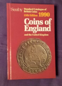 Münzen von England und Großbritannien 25. Auflage, 1990. SEABY Hardcover - Bild 1 von 5