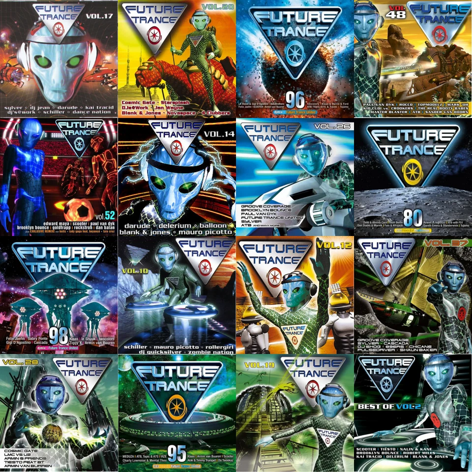 Future Trance Sammlung Große Auswahl verschiedener Sampler, Partylieder, Genres - Bild 1 von 1