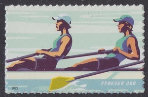 US 5696 Women's Rowing green #1 F single MNH 2022 - Picture 1 of 1
