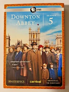 Downton Abbey: Season 5 (Dvd, 2015, 3-Disc Set), Like New - Bild 1 von 9