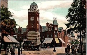 The Broadway Crouch End Clock Tower Postcard - Picture 1 of 2