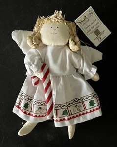 Weihnachtsengel Naturfaser Puppe-Ornament ~ The Riffraffia Collection ~ 7" groß - Bild 1 von 9