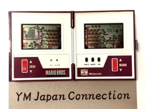 Nintendo MW-56 Mario Bros Pantalla Ancha Juego y Reloj 1983 Japón Usado Probado - Imagen 1 de 12