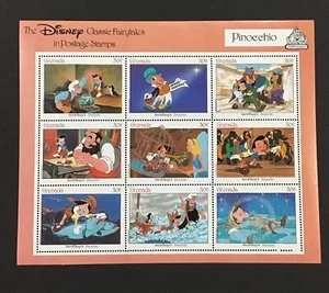 Grenada 1987 XF MNH Sc#1540-1549, Souvenir Sheets of 9 Disney Fairy Tails (W46) - Picture 1 of 12