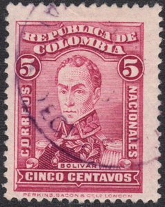 1924 Colombia SC# 373 - Bolivar - Used - Picture 1 of 2