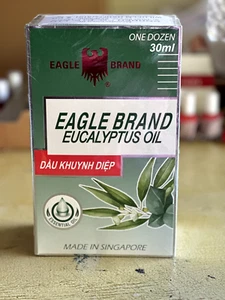Eagle Brand Eucalyptus Oil case of 12 bottles x 30ml Dau Khuynh Diep Con O - Picture 1 of 2