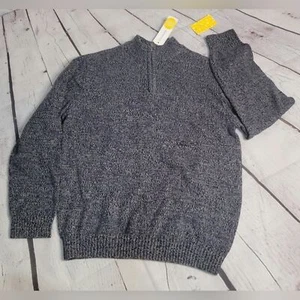 rumi+ryder Quarter Zip Mock Neck Sweater size Lg NWT - Picture 1 of 4