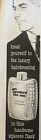 1955 Suave For Men Luxury Hairdressing Vtg 1950S 50S Print Ad Groom Style 3X13?