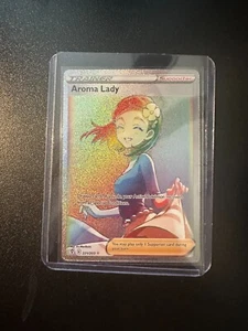 Aroma Lady 221/203 Cieli in evoluzione arte segreta arcobaleno rara carta Pokémon COME NUOVA - Foto 1 di 2