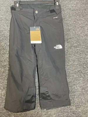 Pantalón forrado The North Face TNF para niños negro Hyvent nailon invierno esquí snowboard XS Foto 1 de 4