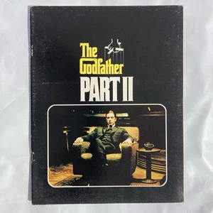 THE GODFATHER PART II 2 1972 Movie Program Book PACINO/DENIRO/COPPOLA Souvenir - Picture 1 of 14