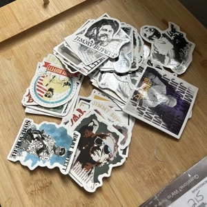 Jimmy Buffett Stickers  50 Stickers NEW. Fins up Parrotheads ! - Picture 1 of 1
