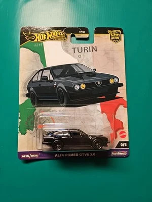 NEW Hot Wheels CHASE Car Culture World Tour HRV83 ALFA ROMEO GTV6 3.0 1:64 Scale - image 1 of 4