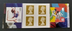 GB 2012 PM32 London Olympic &Paralympic Games Self Adhesive Stamp Booklet - Picture 1 of 2