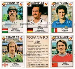 Vignettes au CHOIX "WORLD CUP - ESPANA 82" stickers PANINI - Picture 1 of 1