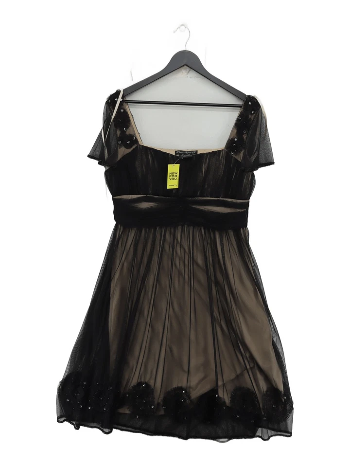 Vestido midi línea A Pisarro Nights L en negro Foto 1 de 4