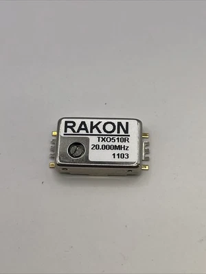 Oscilador Rakon TXO510R-20mHz con 4 cables dorados Foto 1 de 4