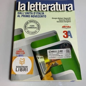 La letteratura dall'unita' d'Italia al primo novecento AA.VV - Imagen 1 de 6