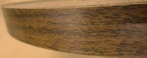 Walnut melamine polyester edgebanding in 7/8" x 250' feet preglued adhesive roll - Picture 1 of 9